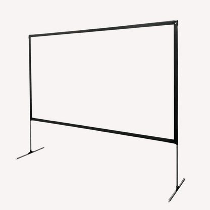 Stående filmlærred 2x1,25 m