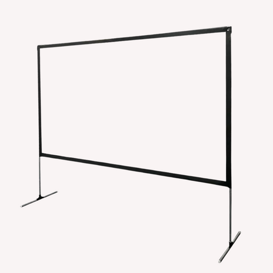 Stående filmlærred 2x1,25 m